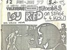 THE OSTRICH NR. 2 INDIE PUNK FANZINE 1977 DAVID BOWIE/LOU REED/THE MODERN LOVERS