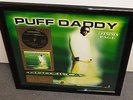 Puff Daddy Gold Award - Come with me - Godzilla ( goldene Schallplatte )