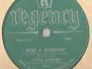 RARE 78 Rpm Record Rockabilly Doo Wop Little Richard Keep A Knockin'