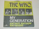 EP THE WHO polydor 2058-356 MY GENERATION Anyway, Anyhow, Anywhere