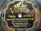 Billy Jones & Ernest Hare - VICTOR 20925 - Since Henry Ford Apologized To Me