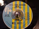 NORTHERN SOUL 45 MEL BRITT-SHE'LL COME RUNNING BACK-FIP-RARE 70s PRESS-MINT-MOD