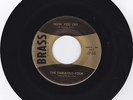 FABULOUS FOUR- BRASS 311 RARE GARAGE ROCK 45RPM NOW YOU CRY VG+ PLAYS GREAT