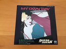 7 INCH SINGLE DURAN DURAN MY OWN WAY JAPAN PROMO