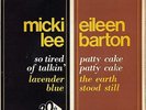 MICKI LEE SO TIRED OF TALKIN' / EILEEN BARTON PATTY CAKE FRENCH ORIG EP 45 PS 7