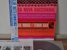 Charlie Rouse Bossa Nova Bacchanal Japan Blue Note LP Toshiba BN 4119 Insert Obi