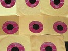 M.S.R. Records 45 set of 8 Fred Carson Dick Kent Bobbie Boyle Rodd Keith N Cole