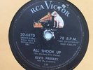 Elvis Presley All Shook Up/That's When Your Heartaches Begin 78 RCA 20-6870