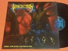 BENEDICTION - The Grand Leveller - 1991 Nuclear Blast RARE Original Vinyl LP Lot