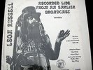 LEON RUSSELL Recorded Live From An Earlier Broadcast Black Vinyl TMOQ LP Nice