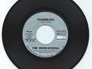 DOO WOP 45 THE DEDICATIONS TEARDROPS ON WHITE WHALE VG+ ORIGINAL PROMO