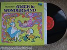 ALICE IN WONDERLAND Walt Disney Soundtrack w/book RECORD LP VG++