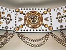ELVIS STYLE LUXURY GOLD DISC  BELT  WHAT A STUNNER THIS IS ,