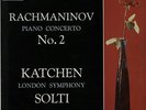Julius Katchen Rachmaninov Piano Concerto No. 2 - 1st UK vinyl LP album record