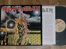 IRON MAIDEN -KOREA LP -BLACK BORDER -BLUE BACKCOVER -INLAY -TOP CONDITIONS