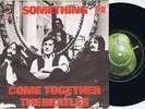 THE BEATLES Something b/w Come Together Danish 45PS 1969