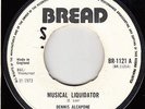 70s Dee Jay Reggae DENNIS ALCAPONE musical liquidator 1973 UK Bread 7
