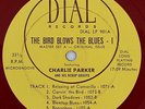 Charlie Parker   The Bird Blows The Blues   Dial    Red Vinyl
