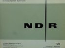 ** NDR NORDDEUTSCHER RUNDFUNK BEETHOFEN BRAHMS SCHMIDT-ISSERSTEDT 2 LP '70 FRANZ