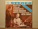 Yehudi Menuhin violin Dorati  Bartok Concerto  Mercury SR90003 DG Stereo LP FR2