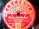 4x 78rpm SCHUBERT TRIO No.1 - CORTOT THIBAUD CASALS - ELECTROLA