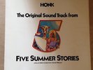 Soundtrack-Five Summer Stories-HonK-ORIG 1972 Granite Stereo-VG++/VG++- SURF