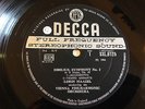 Maazel LP Sibelius symphony no 2 UK Decca 1st press WBG SXL 6125