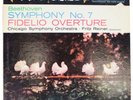 BEETHOVEN / REINER Symphony 7 / Fidelio RCA Living Stereo LSC-1991 Shaded Dog LP
