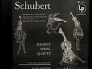 SCHUBERT-BUDAPEST STRING QUARTET-Near Mint 3 LP Box Set-COLUMBIA MASTERWORKS
