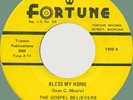 GOSPEL BELIEVERS OF DETROIT Bless My Home / Saints 45rpm Fortune 1960s