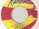 JIMMY DELPHS Almost KAREN DETROIT  NORTHERN SOUL 45