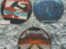 3 × METALLICA Pic Disc Albums MASTER OF PUPPETS--KILL EM ALL--RIDE THE LIGHTNING