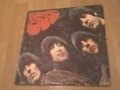 BEATLES RUBBER SOUL VG LP 1966 2ND PRESSING TIMES NEW ROMAN MONO XEX 579-5 580-5