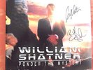 WILLIAM SHATNER SIGNED PONDER THE MYSTERY ALBUM ALSO SIGNED BY BILLY SHERWOOD