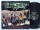 Testament - Live At Eindhoven Megaforce Worldwide German Import LP Vinyl Record