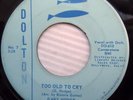 GARY HODGE 45 Too old to cry b/w Not for love or money 1959 ROCKABILLY e7626