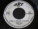 Randy Luck   I Was a Teen-Age Cave Man   Art promo Halloween rockabilly 45 HEAR