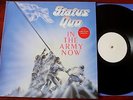 STATUS QUO IN THE ARMY NOW RARE WHITE LABEL LP VERTIGO VERH 36 (1986)+INNERS