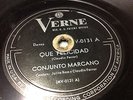 CONJ MARCANO /JULITA ROSS Y CLADIO FERRER /QUE FELICIDAD /ON VERNE/ 78 RPM (B-1)