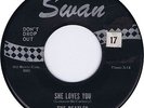 BEATLES She Loves You / I'll Get You (Swan S 4152) USA 45 1963 VG+