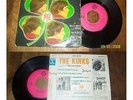 THE KINKS - Mister Pleasant Rare French EP Garage Beat 1967