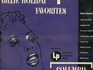 BILLIE HOLIDAY Favorites COLUMBIA 10-inch LP EX *