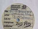 Acetate, Demo , Gentle Influence,  Always Be A Part Of My Living,  Pye Label,