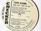 Steve Alaimo - Everyday I Have To Cry LP 1963 Checker WHITE LABEL PROMO