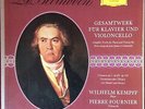 DGG TULIP 138 993-4-5 / BEETHOVEN PIANO & CELLO SONATAS / KEMPFF FOURNIER