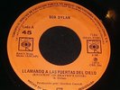 BOB DYLAN - KNOCKIN ON HEAVEN'S DOOR / TURKEY CHASE rare MEXICO spanish titles 7