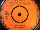 The Miracles Rare UK Demo Promo 45 Shop Around /Who's Lovin You Northern soul
