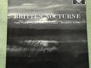 BRITTEN;NOCTURNE - PETER PEARS-BENJAMIN BRITTEN SXL 2189 DECCA FFSS super clean