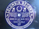 78rpm ARTHUR FRIEDHEIM (Piano) plays CHOPIN SCHERZO - ACOUSTIC COLUMBIA REC.1912
