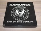 RAMONES 6 LP BOX - END OF THE DECADE / 1987 UK + POSTER + POSTCARDS in MINT